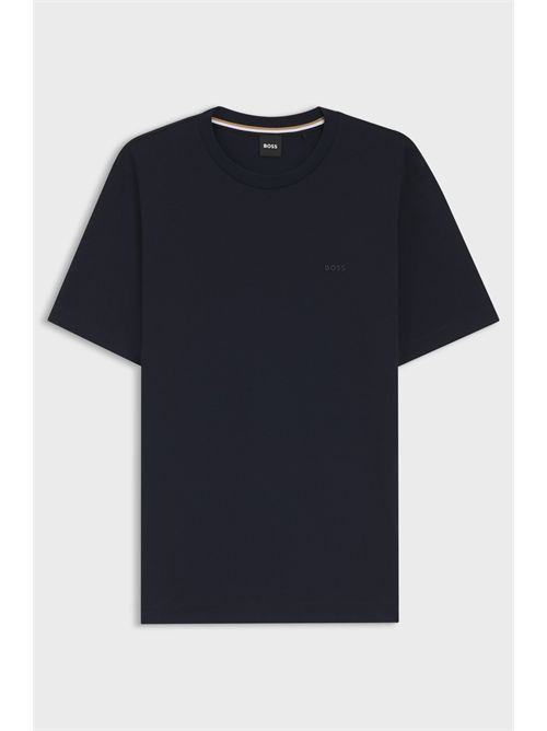 T-shirt in jersey di cotone con logo BOSS | THOMPSON 01/404-50468347